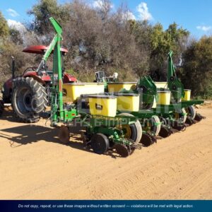 John Deere 1750  6ry, 91 Vakuum planter met Monitor