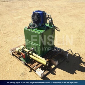 Hydroliese Oil cooler op John Deere Vakuum planter